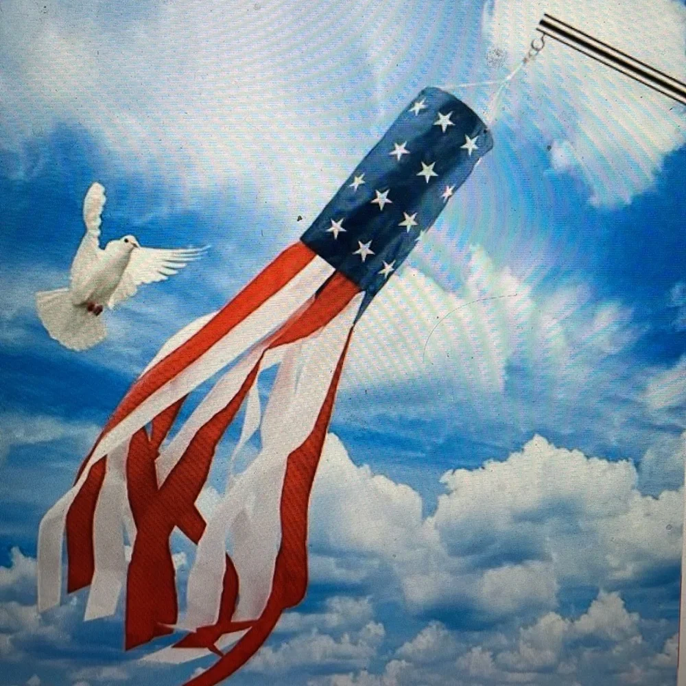 4th Of July Decorations, American Windsock  40